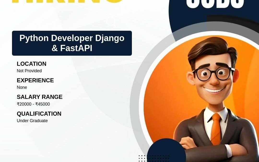 Python Developer Django & FastAPI at Fit My Job