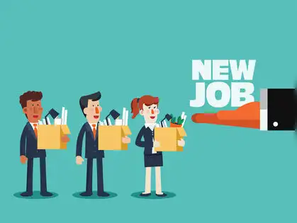 Latest jobs Business professionals being guided towards new job roles
