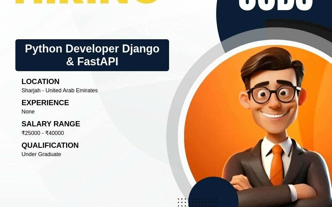 Python Developer Django & FastAPI at Fit My Job